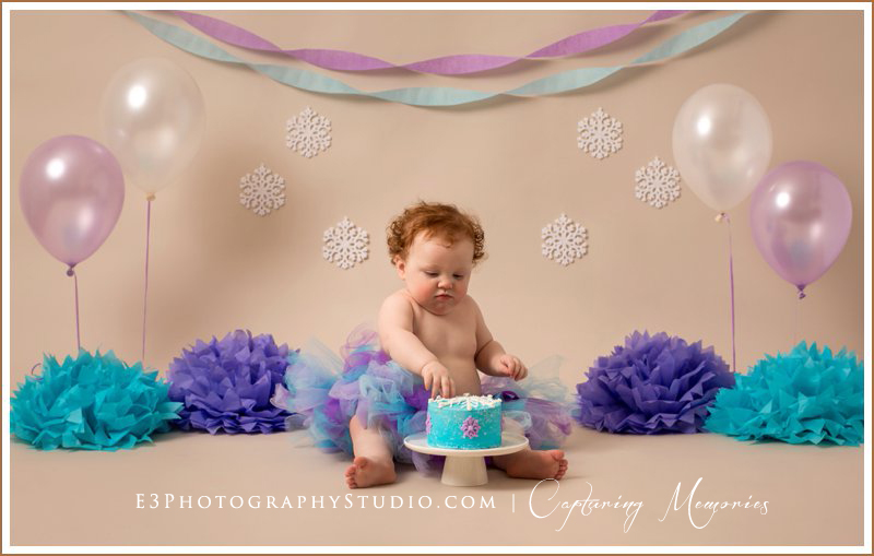 E3 Photography Studio. Nebraska Cake Smash Photographer | Central Nebraska Child Baby Photography | Hastings NE Child Portrait Artist 