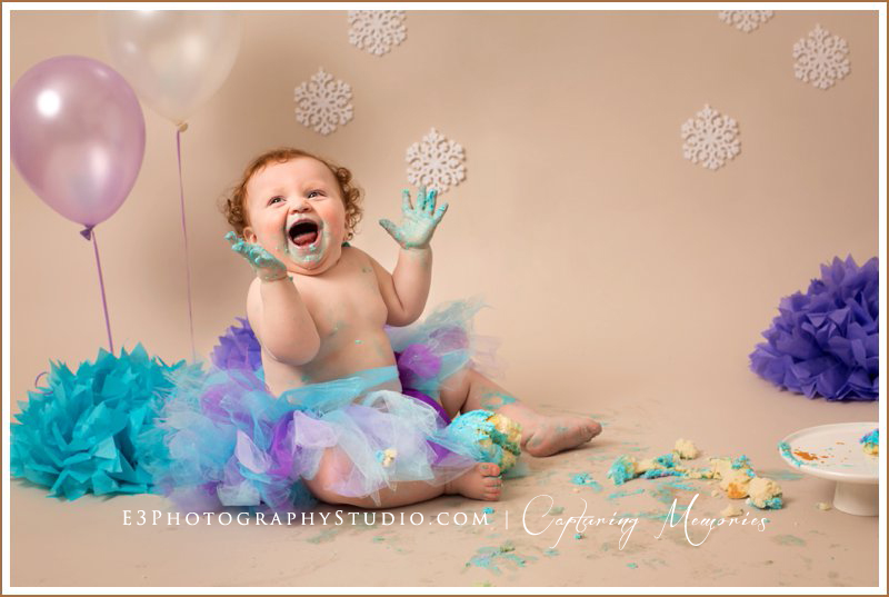 E3 Photography Studio. Nebraska Cake Smash Photographer | Central Nebraska Child Baby Photography | Hastings NE Child Portrait Artist 
